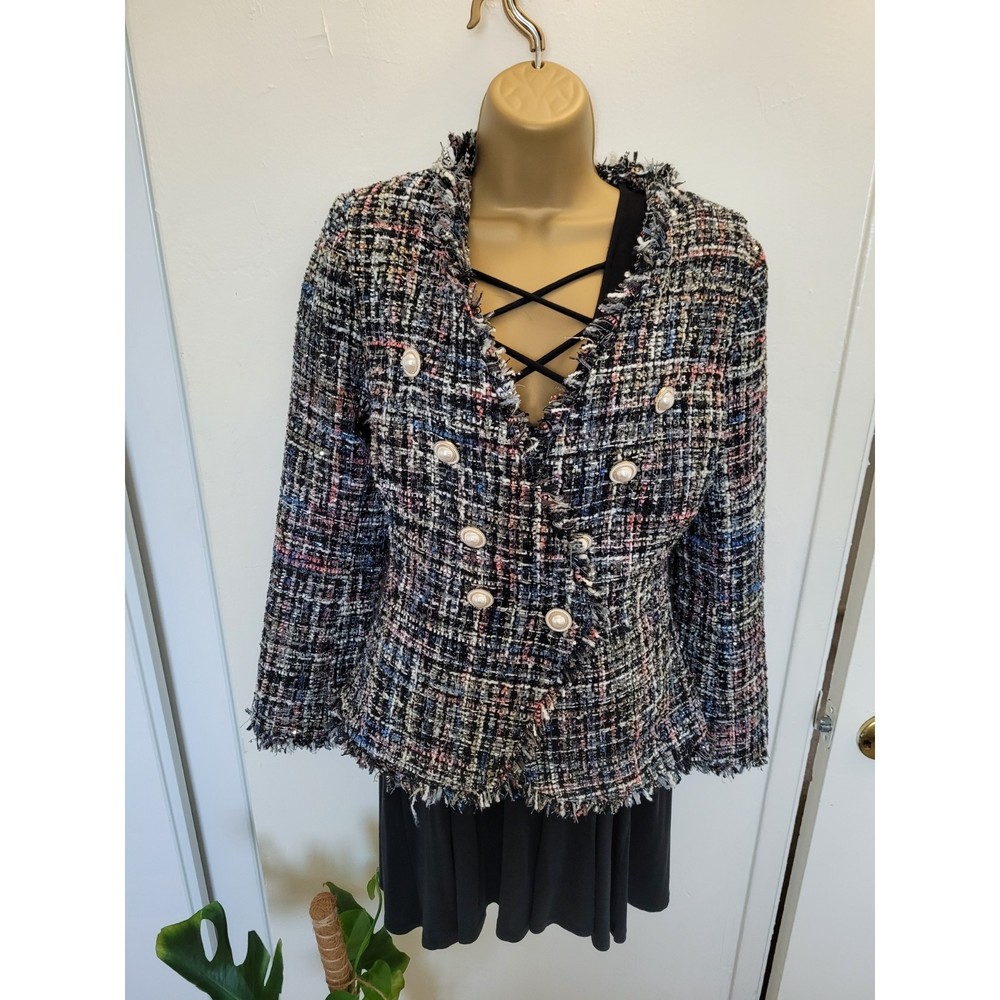 Tweed Jacket |  Womens S/M | New York & Co Store